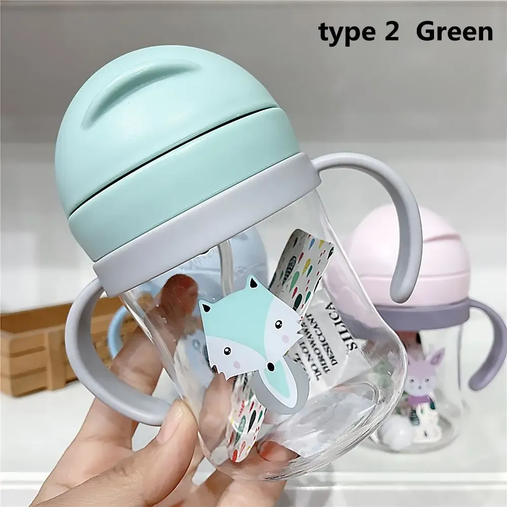 Gourde portable avec paille pour enfants, motif dessin animé, 250 ml 7