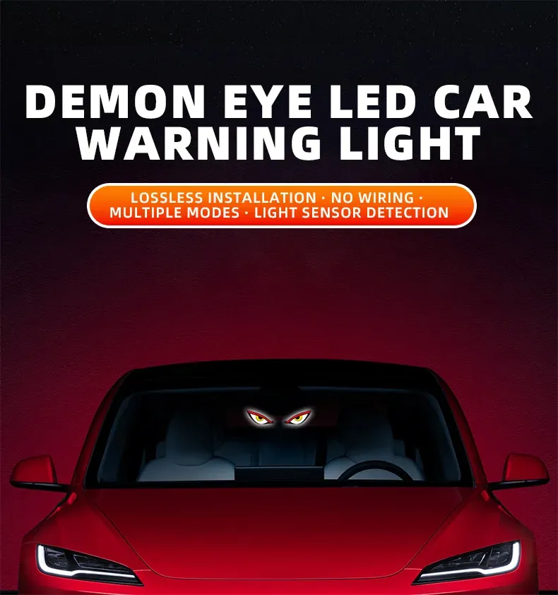 Lampe d'ambiance LED Demon Eye pour voiture