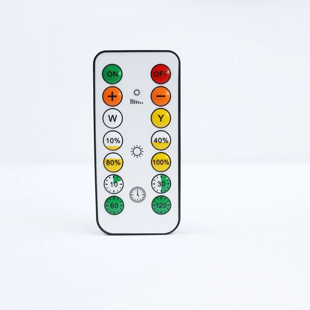 Lampe LED ronde pour armoire et placard à piles, éclairage dimmable à température de couleur réglable, avec télécommande 8