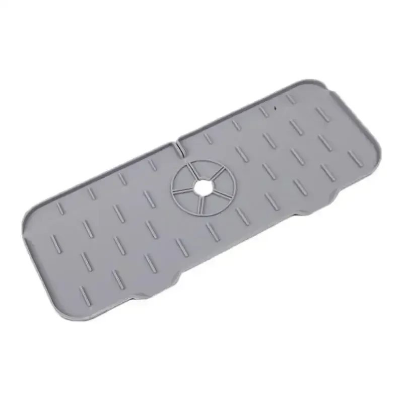 Tapis en silicone pour robinet de cuisine, protection anti-éclaboussures pour évier 8
