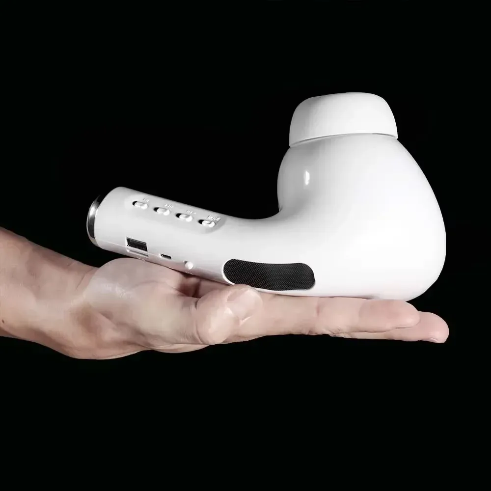 Écouteur géant portable : haut-parleur Bluetooth sans fil avec radio et barre de son stéréo 3