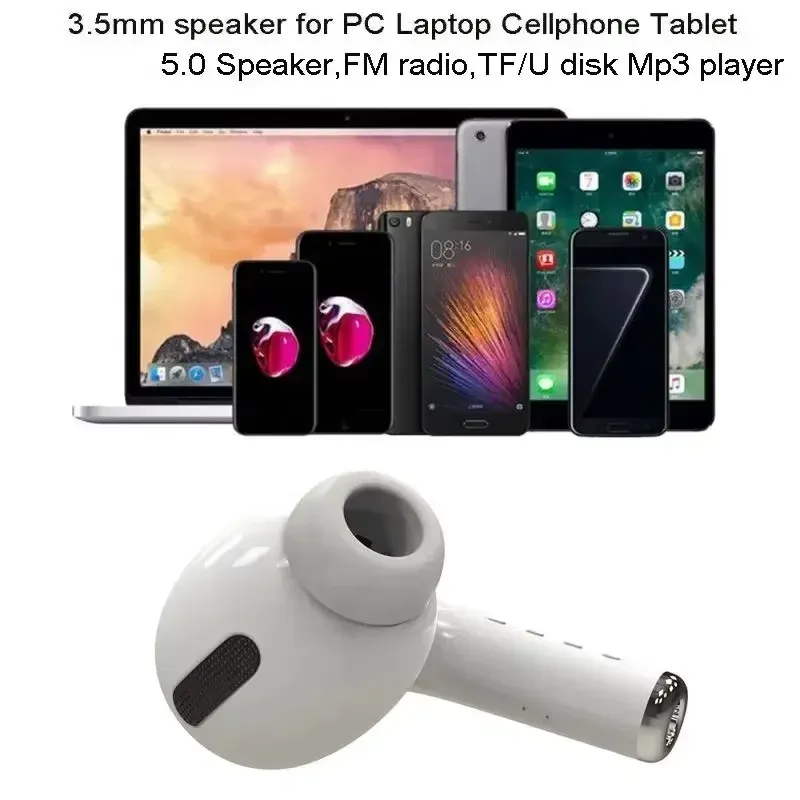 Écouteur géant portable : haut-parleur Bluetooth sans fil avec radio et barre de son stéréo 6