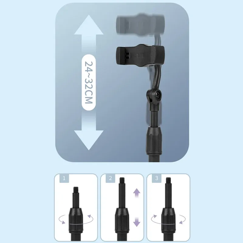 Détail du support de téléphone de bureau