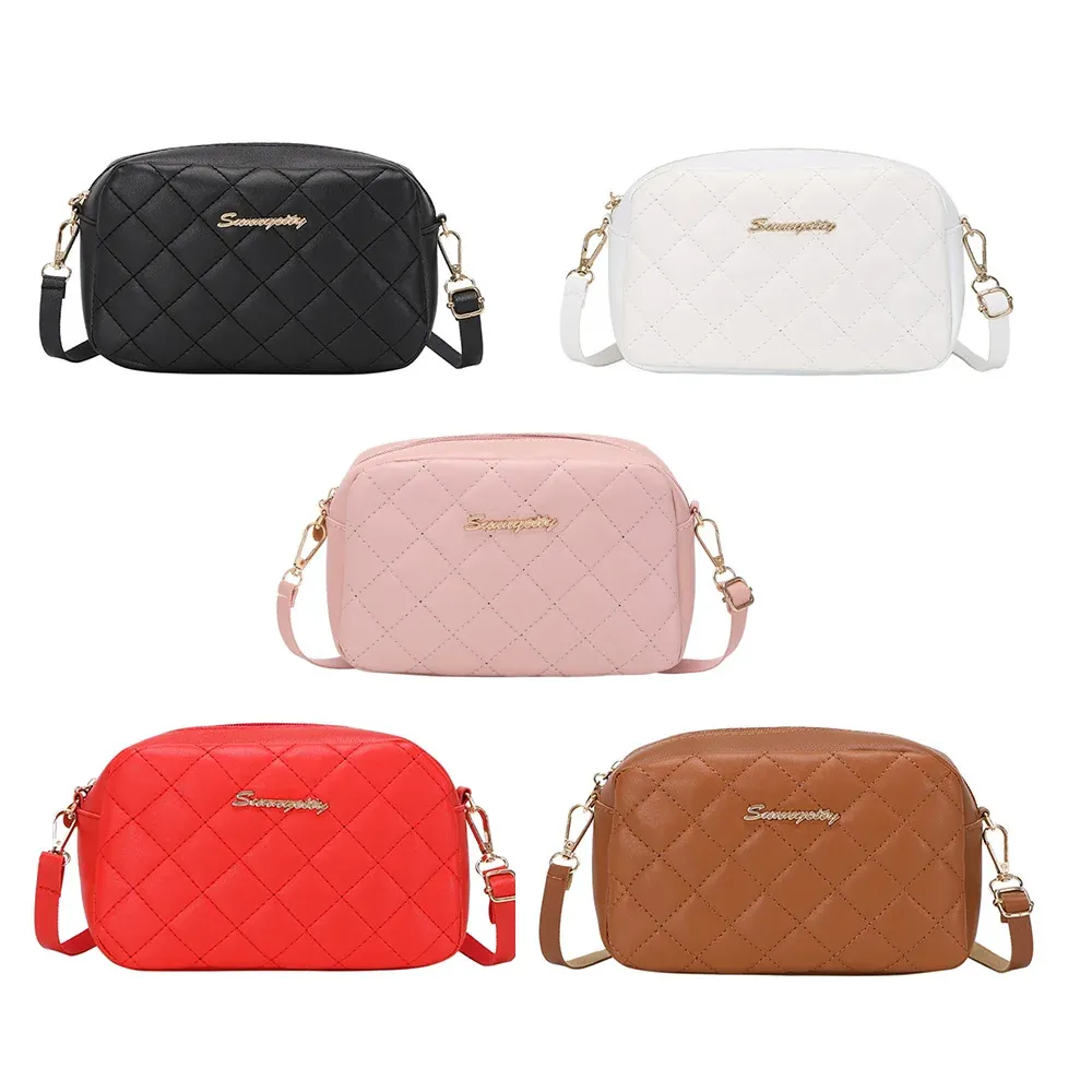 Petit sac messager à pompon pour femme, brodé Lingge 5