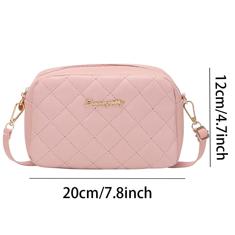 Petit sac messager à pompon pour femme, brodé Lingge 6