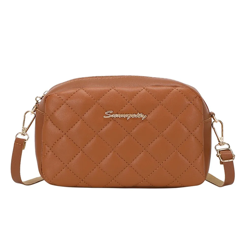 Petit sac messager à pompon pour femme, brodé Lingge 7