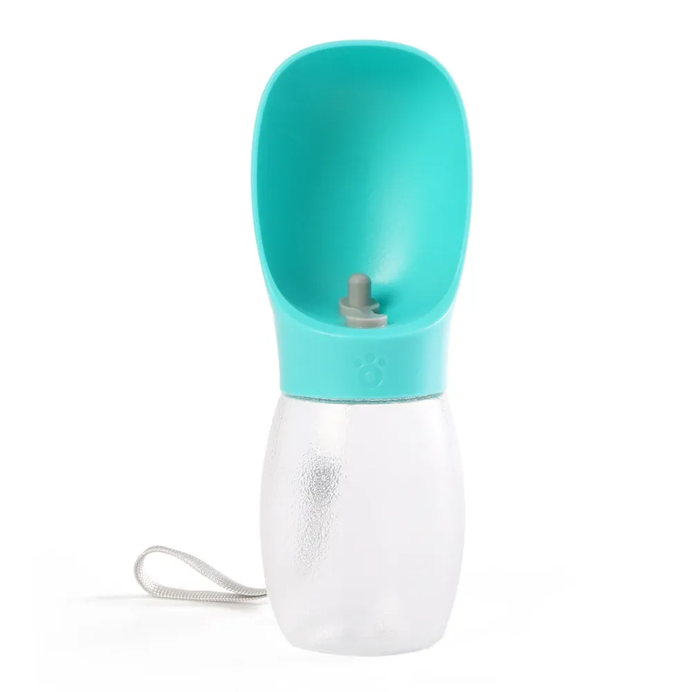Gourde portable pour chien, détail du design