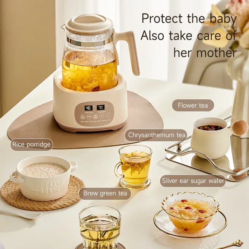 Bouilloire électrique 1300 ml pour bébé à régulation de température constante, 220 V 4