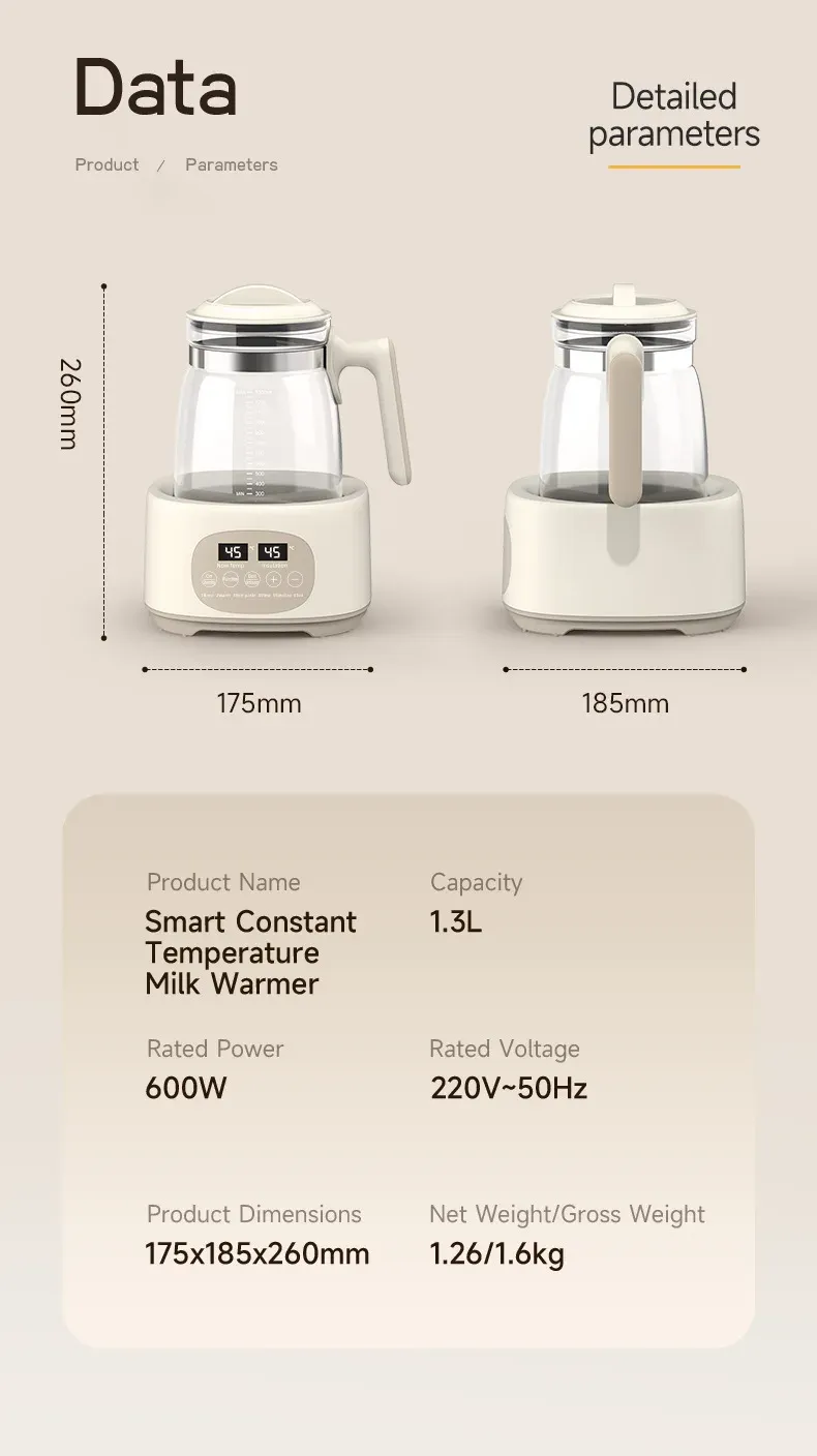 Bouilloire thermostatique, présentation finale