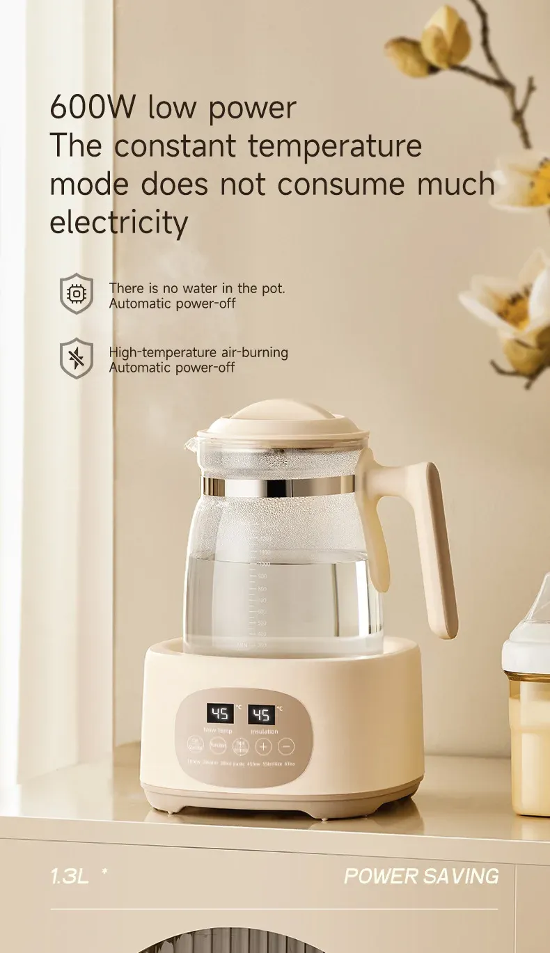 Bouilloire thermostatique, ambiance cuisine