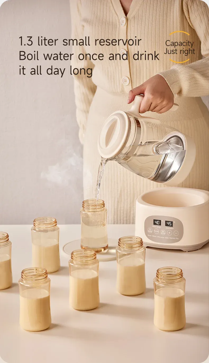 Bouilloire thermostatique, utilisation au quotidien