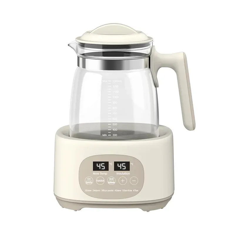 Bouilloire électrique 1300 ml pour bébé à régulation de température constante, 220 V 7