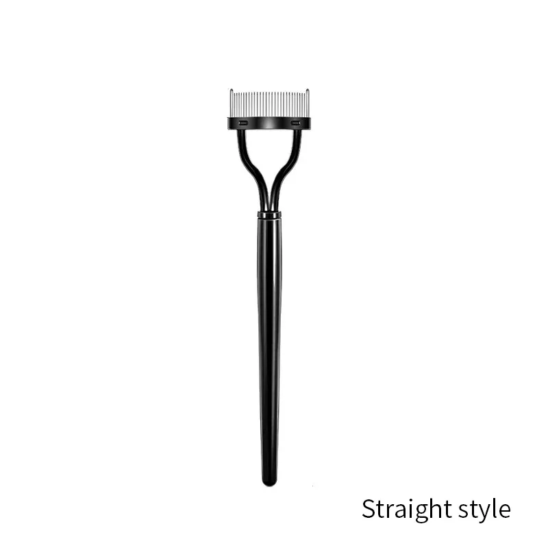 Peigne séparateur de cils en acier inoxydable à dents métalliques 7