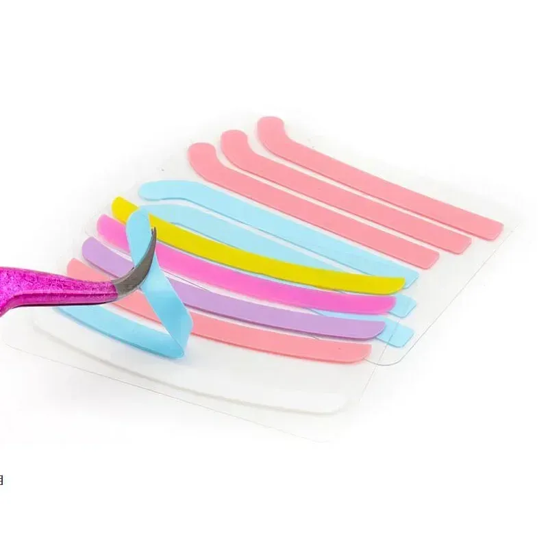 Bigoudis en silicone pour extensions de cils, bande Arina, outils de maquillage, 6 pièces 4