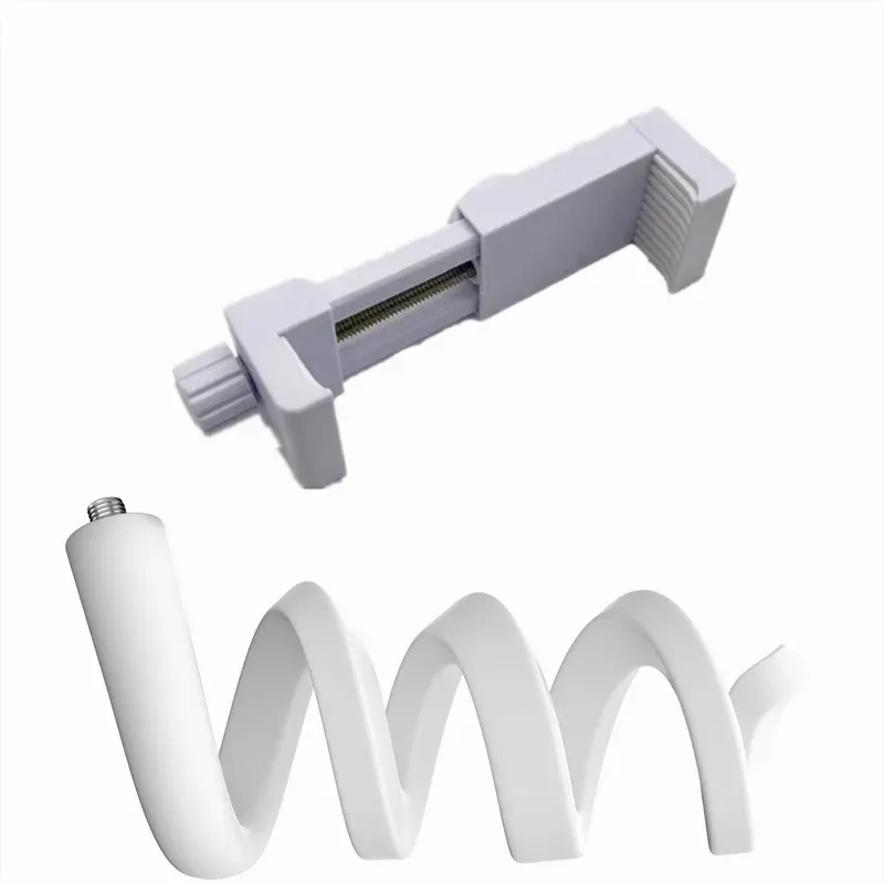 Support de caméra multifonction universel pour bébé, moniteur de lit, vis 1/4, pince flexible, bras long réglable 8