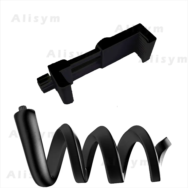 Support de caméra multifonction universel pour bébé, moniteur de lit, vis 1/4, pince flexible, bras long réglable 7