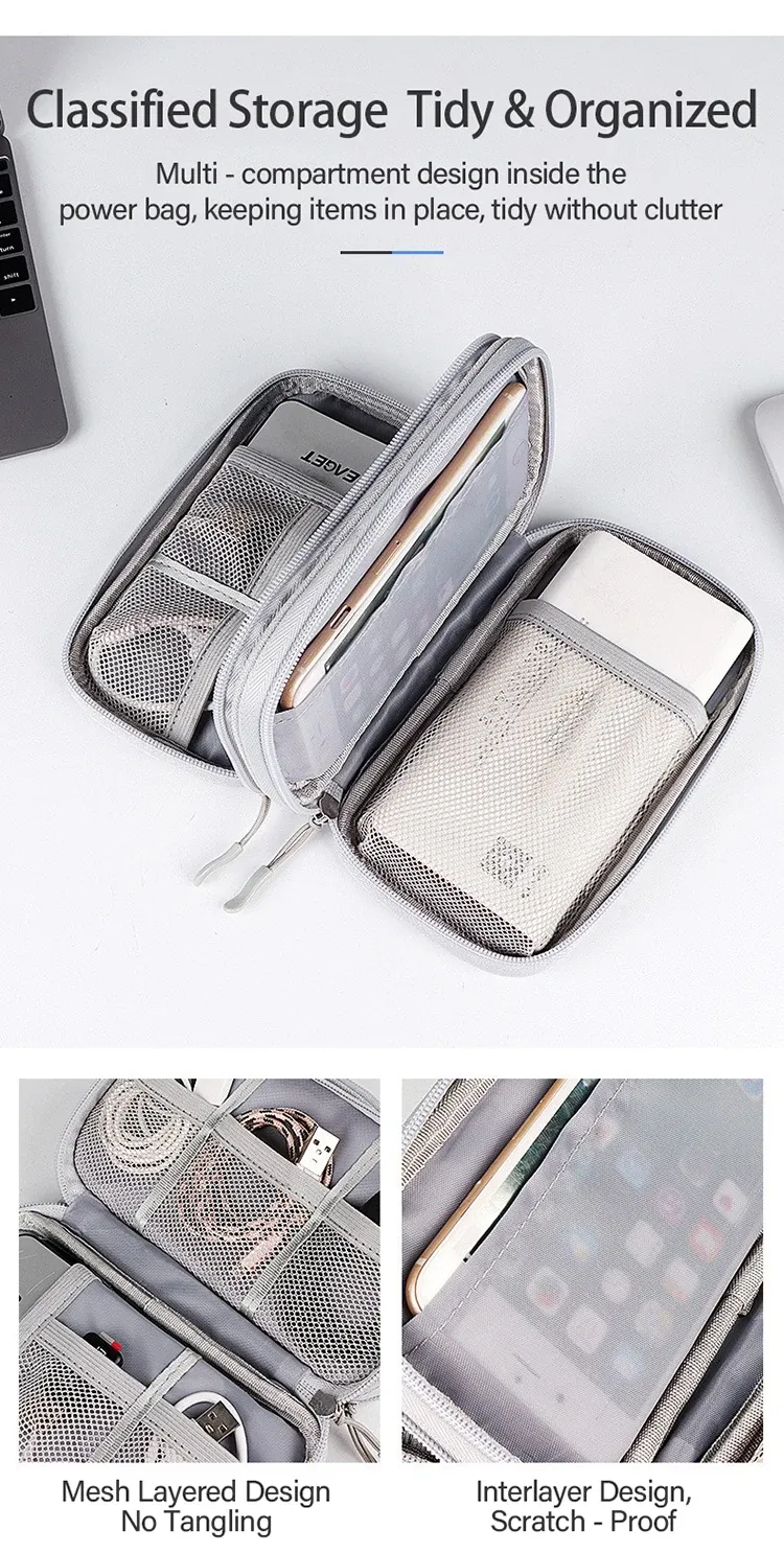 Pochette de rangement sous un autre angle