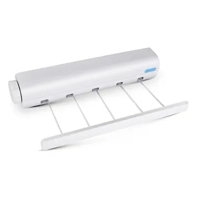 Corde à linge rétractable murale pour intérieur, invisible, idéale pour la salle de bain 8