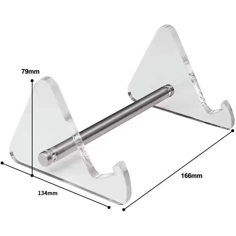 Support de clavier en acrylique transparent à plusieurs niveaux pour clavier mécanique 9