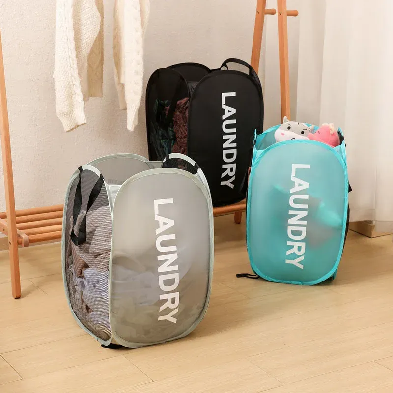 Panier à linge pliable Extra Large, détail du tissu