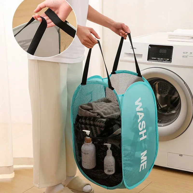 Panier à linge pliable Extra Large, utilisation au quotidien