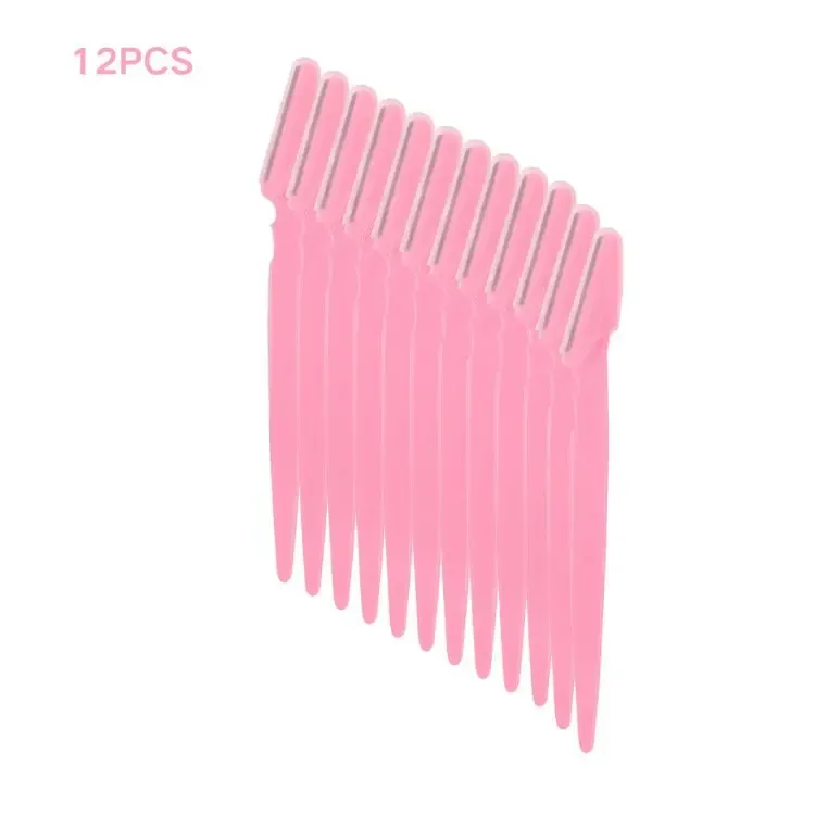 Rasoir à sourcils portable pour le visage, épilateur yeux et sourcils, lames de rasoir 9