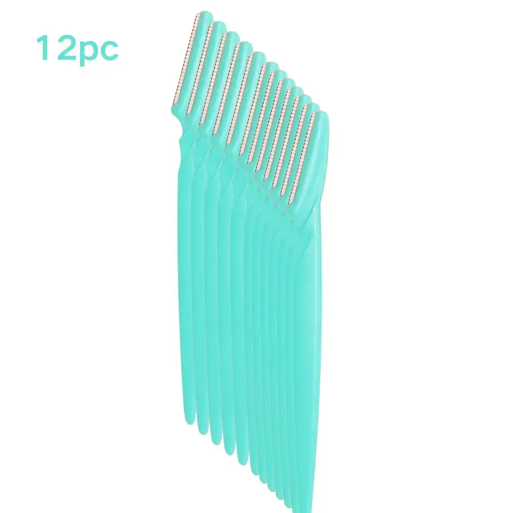 Rasoir à sourcils portable pour le visage, épilateur yeux et sourcils, lames de rasoir 20