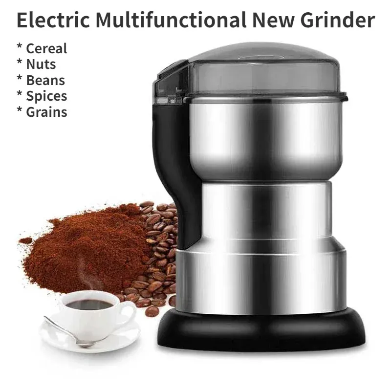 Moulin à Café Électrique Multifonctionnel pour Grains, Céréales et Épices - Image 1