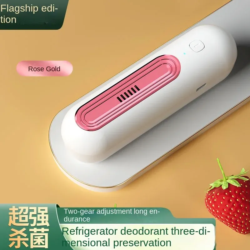 Désodorisant pour réfrigérateur et purificateur d'air à l'ozone : désinfection, stérilisation et conservation au frais, usage domestique et automobile 9