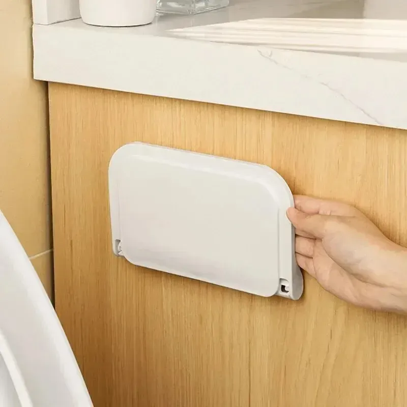 Étagère murale pliable sans perçage pour routeur Wi-Fi, téléphone et salle de bain 3