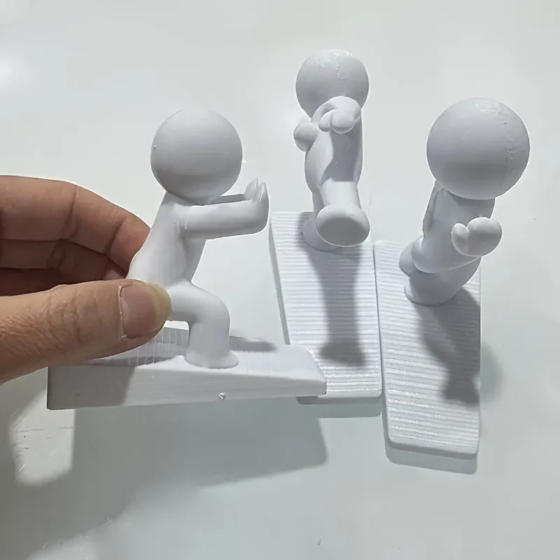 Butée de porte décorative, intégration dans la maison