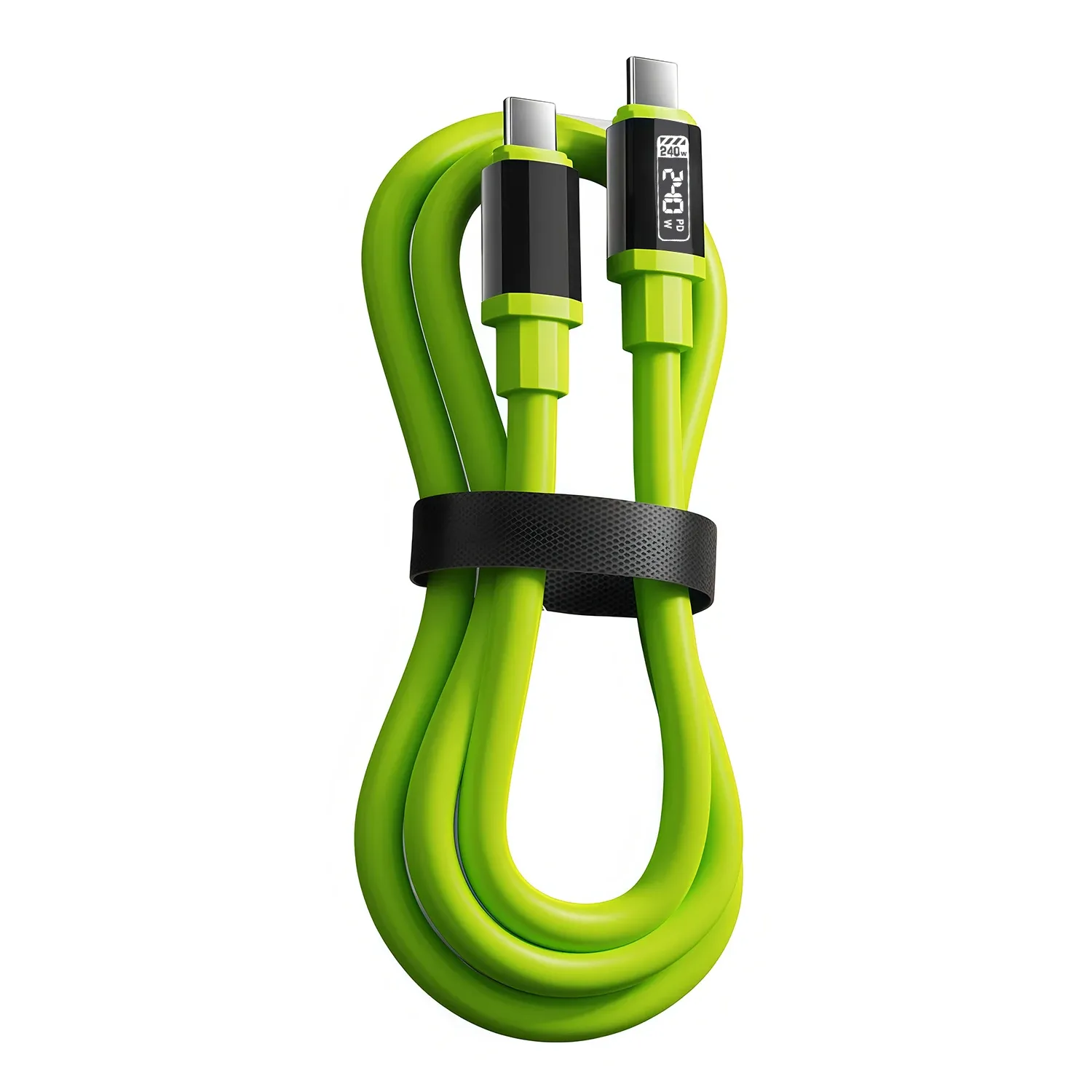 Câble USB-C à charge rapide en nylon tressé pour Samsung, Huawei et Xiaomi, avec synchronisation des données 5