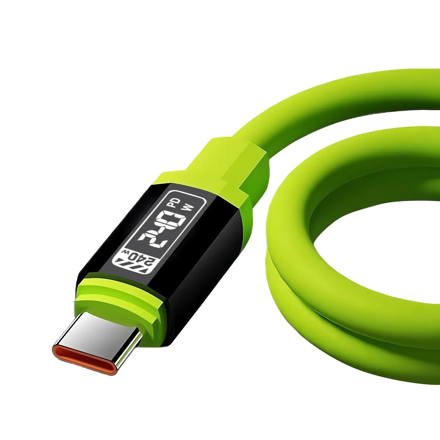 Câble USB-C à charge rapide en nylon tressé pour Samsung, Huawei et Xiaomi, avec synchronisation des données 6