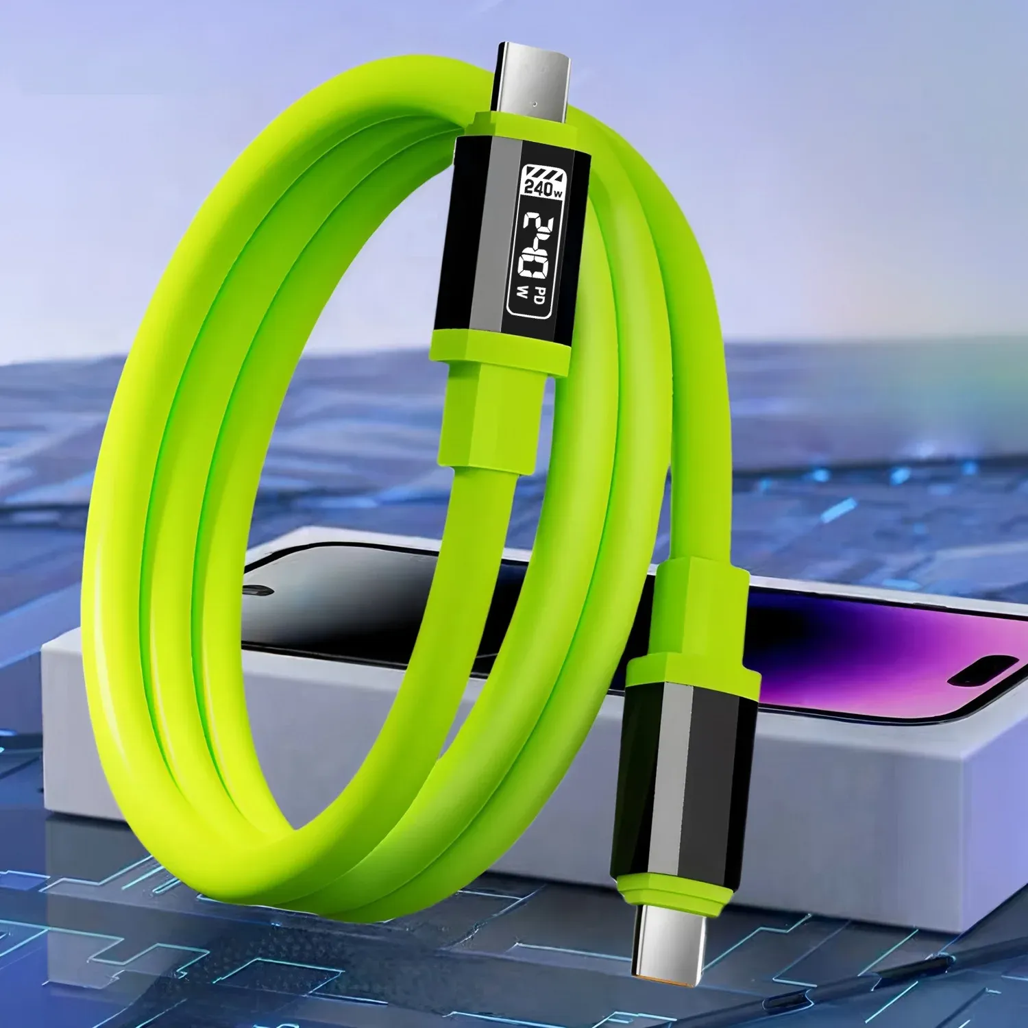 Connecteur USB-C du câble de charge
