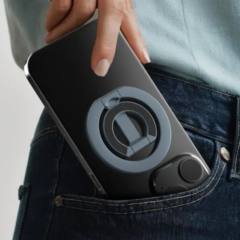 Support magnétique pour téléphone, pliage et transport