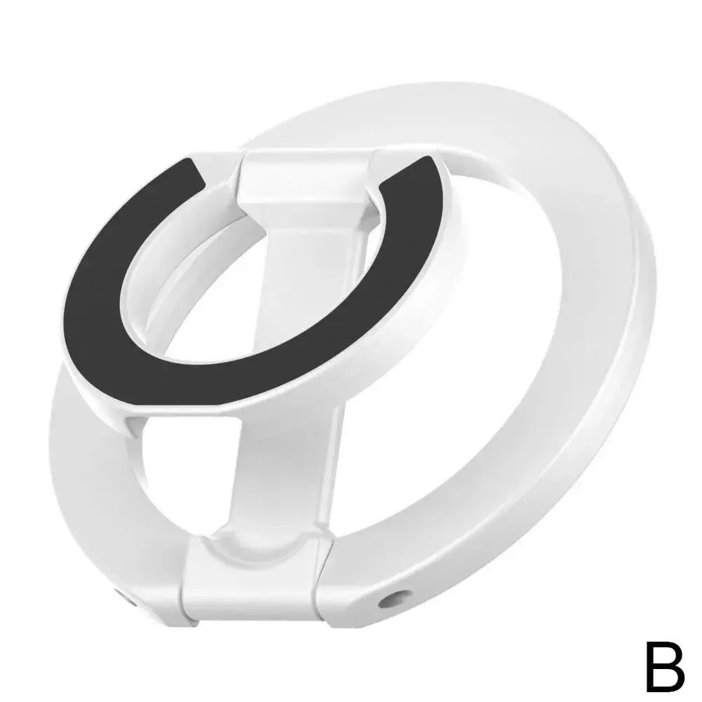 Support magnétique double face pour téléphone portable de bureau, rotatif à 360°, ultra-fin et pliable, compatible iPhone 15, 16 et 17 8