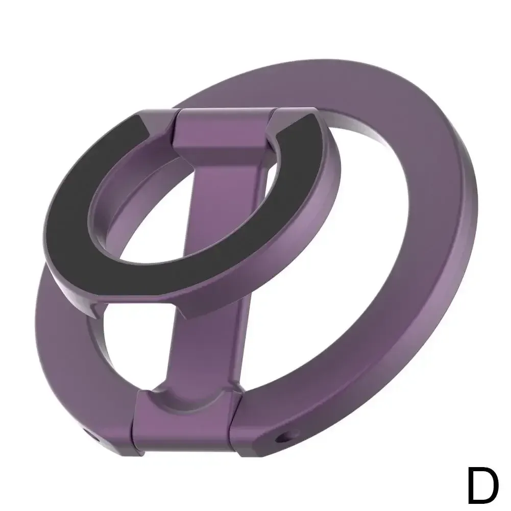 Support magnétique double face pour téléphone portable de bureau, rotatif à 360°, ultra-fin et pliable, compatible iPhone 15, 16 et 17 7