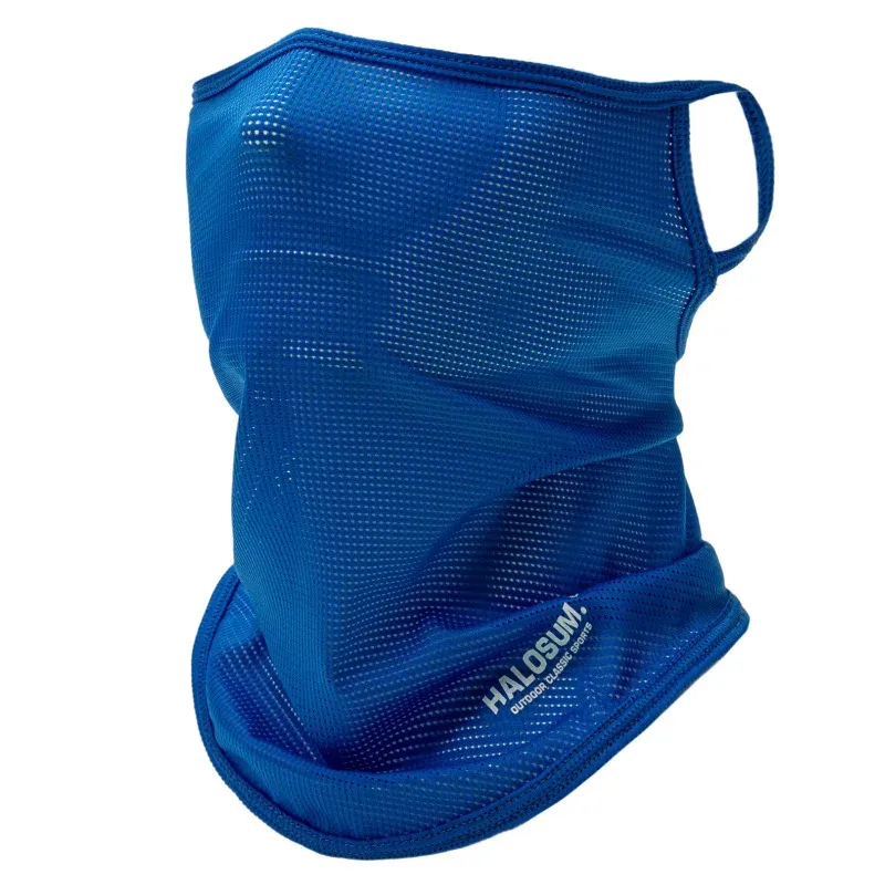 Masque en soie glacée respirant à séchage rapide, anti-UV, rafraîchissant et anti-humidité, pour le cyclisme, la pêche, la randonnée et la course à pied 12