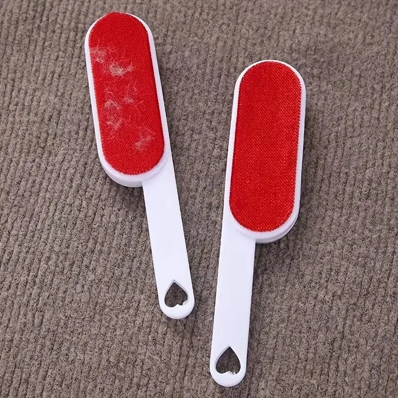 Rouleau anti-peluches autonettoyant double face pour poils d'animaux, idéal pour retirer les poils de chien et de chat du canapé, des tapis et des vêtements 4