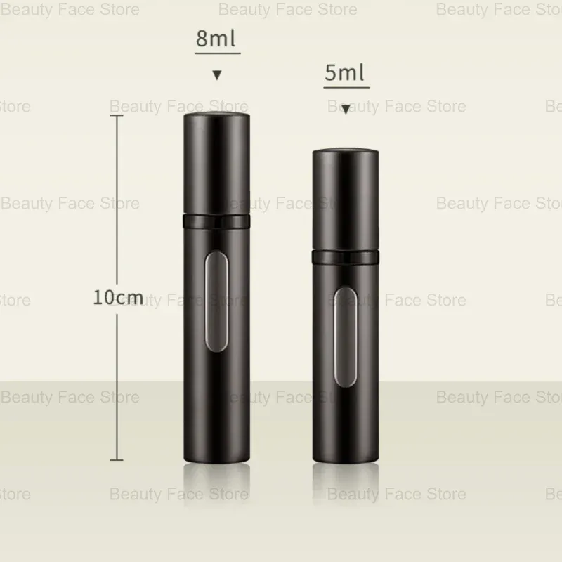 Flacon de parfum rechargeable, vue d'ensemble