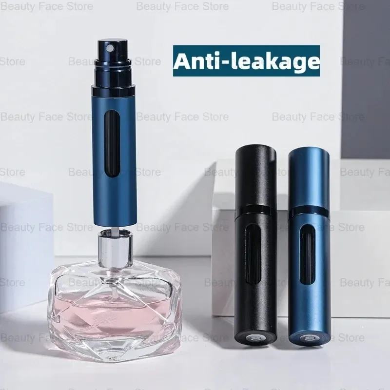 Vue détaillée du flacon de parfum rechargeable