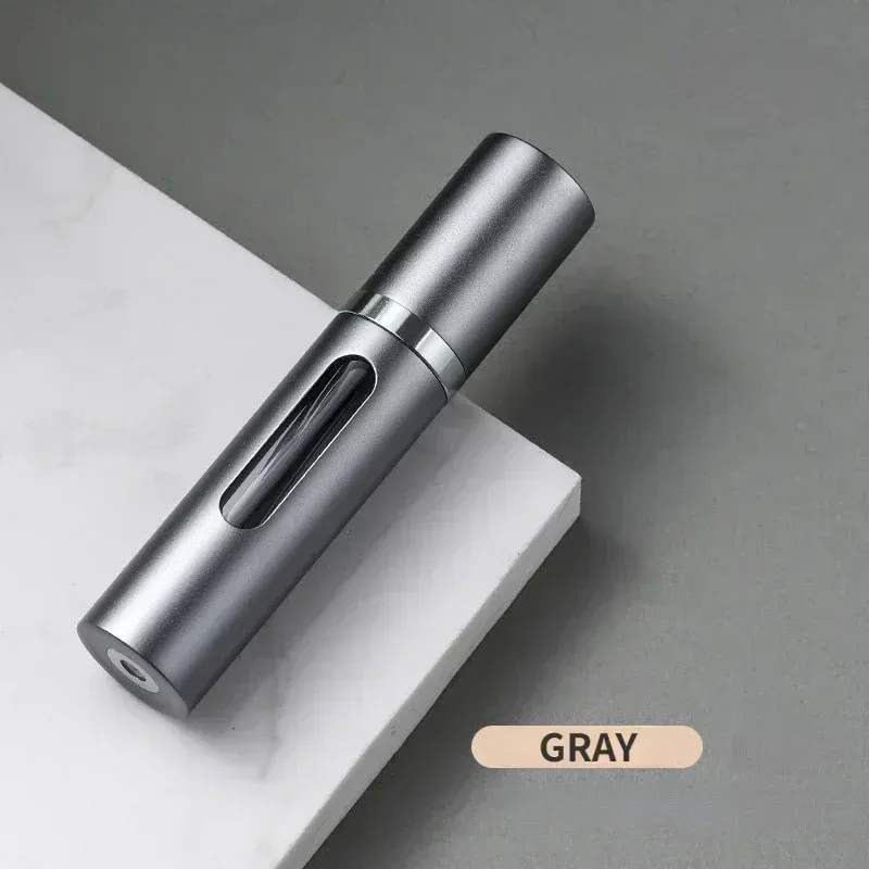 Flacon de parfum rechargeable en verre 5 ml / 8 ml avec pompe vaporisateur 12