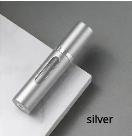 Flacon de parfum rechargeable en verre 5 ml / 8 ml avec pompe vaporisateur 7