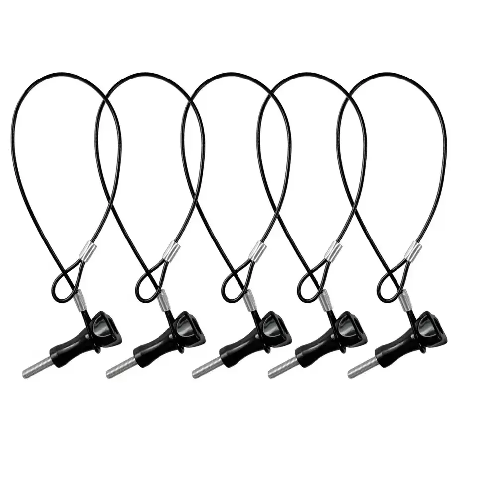 Lanière en acier, design noir minimaliste