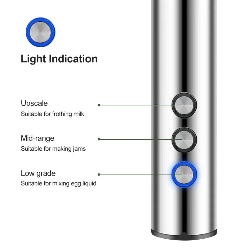 Mousseur à lait électrique portatif 3 en 1 avec mini cafetière USB et fouet mélangeur pour cappuccino 3
