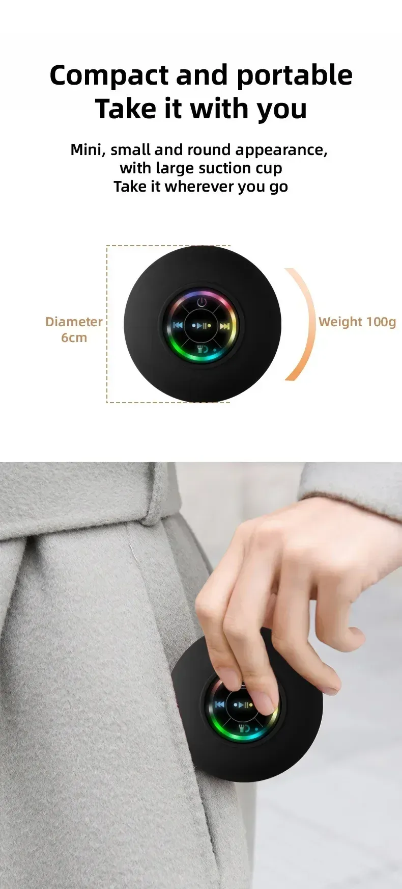 Lampe LED utilisée en extérieur