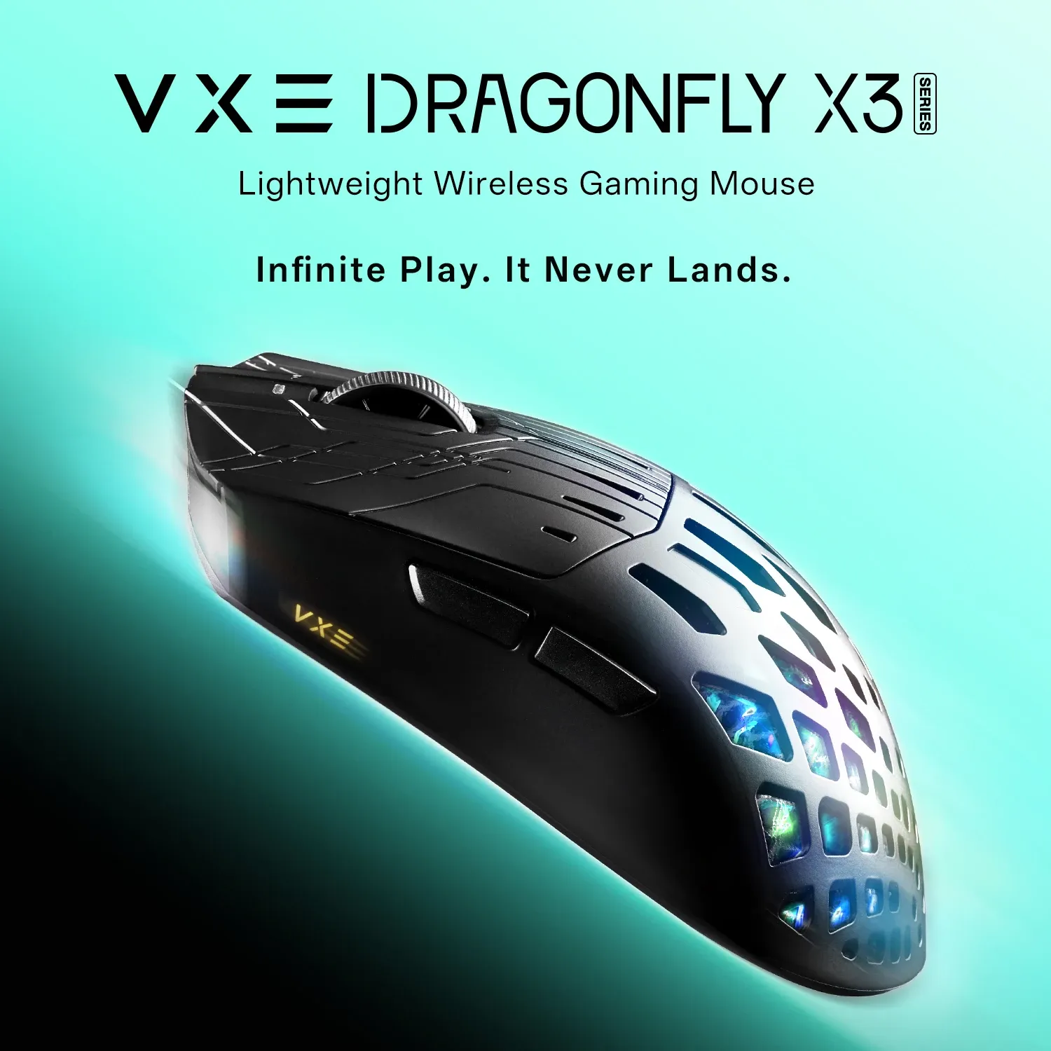 ATK A9 Souris de jeu ultra-légère sans fil tri-mode 8K, compatible A9/A9 SE/A9 Plus/A9 Pro, 53 g, idéale pour l'e-sport sur PC 5