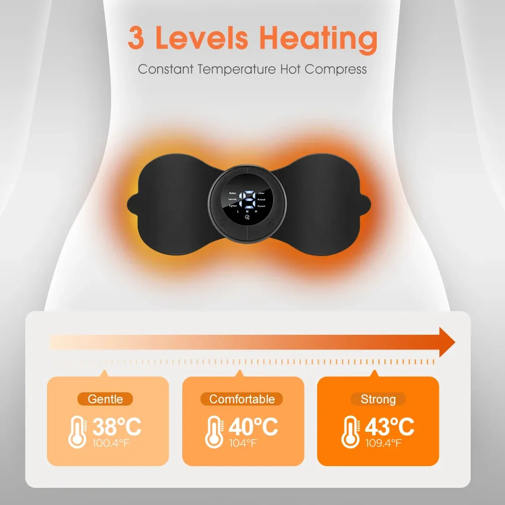 Patch de massage intelligent, vue latérale