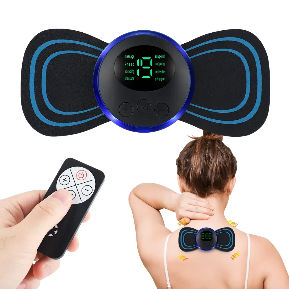 Patch de massage intelligent en situation d'utilisation