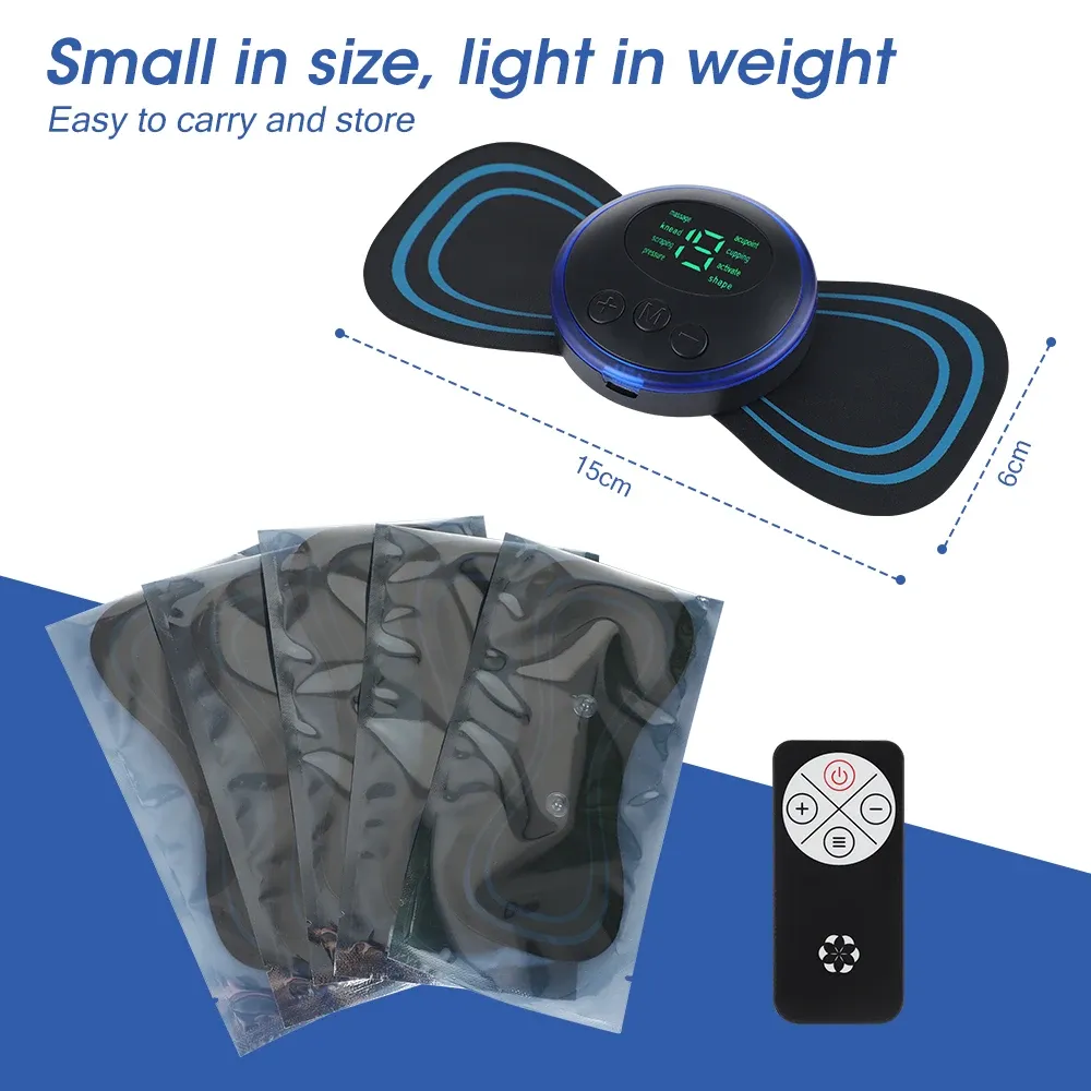 Patch de massage intelligent en usage quotidien